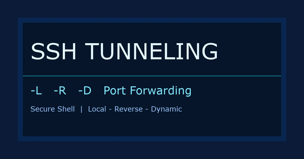 SSH Port Forwarding Kapak Görseli